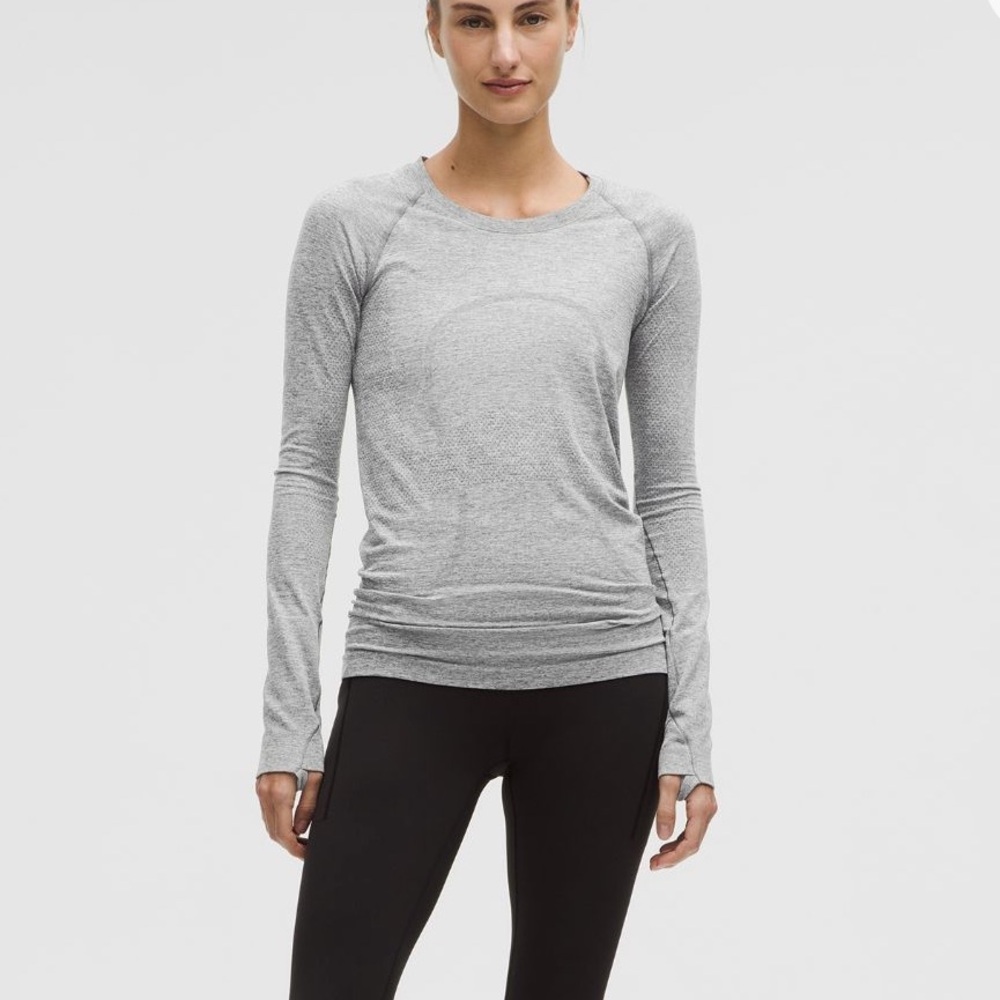 Lululemon Swiftly Tech Long Sleeve Shirt Grey